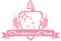 Caribbean club pink logo