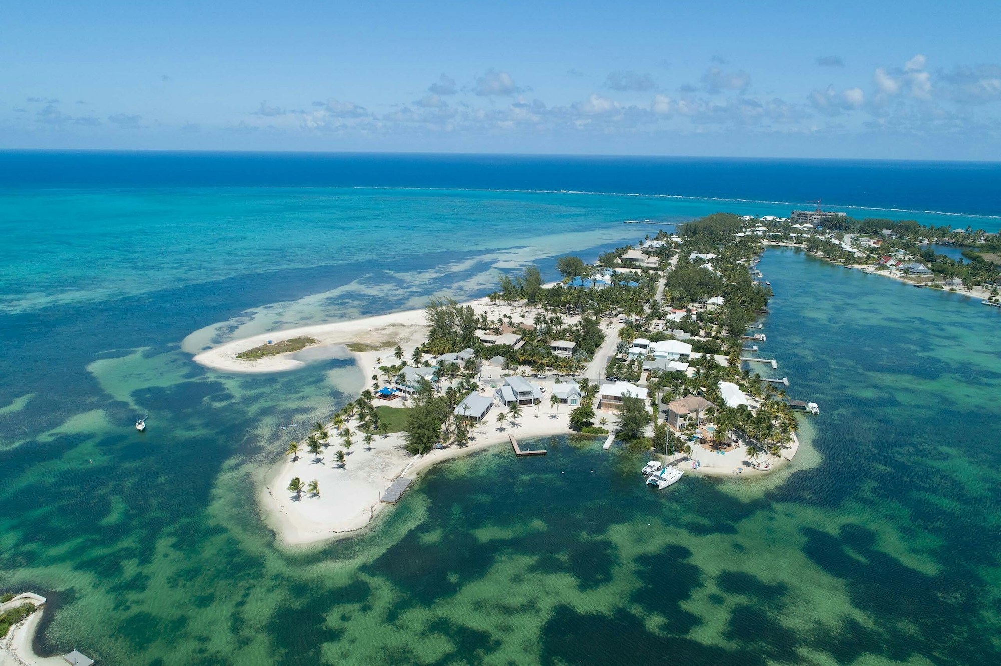 Cayman kai aerial